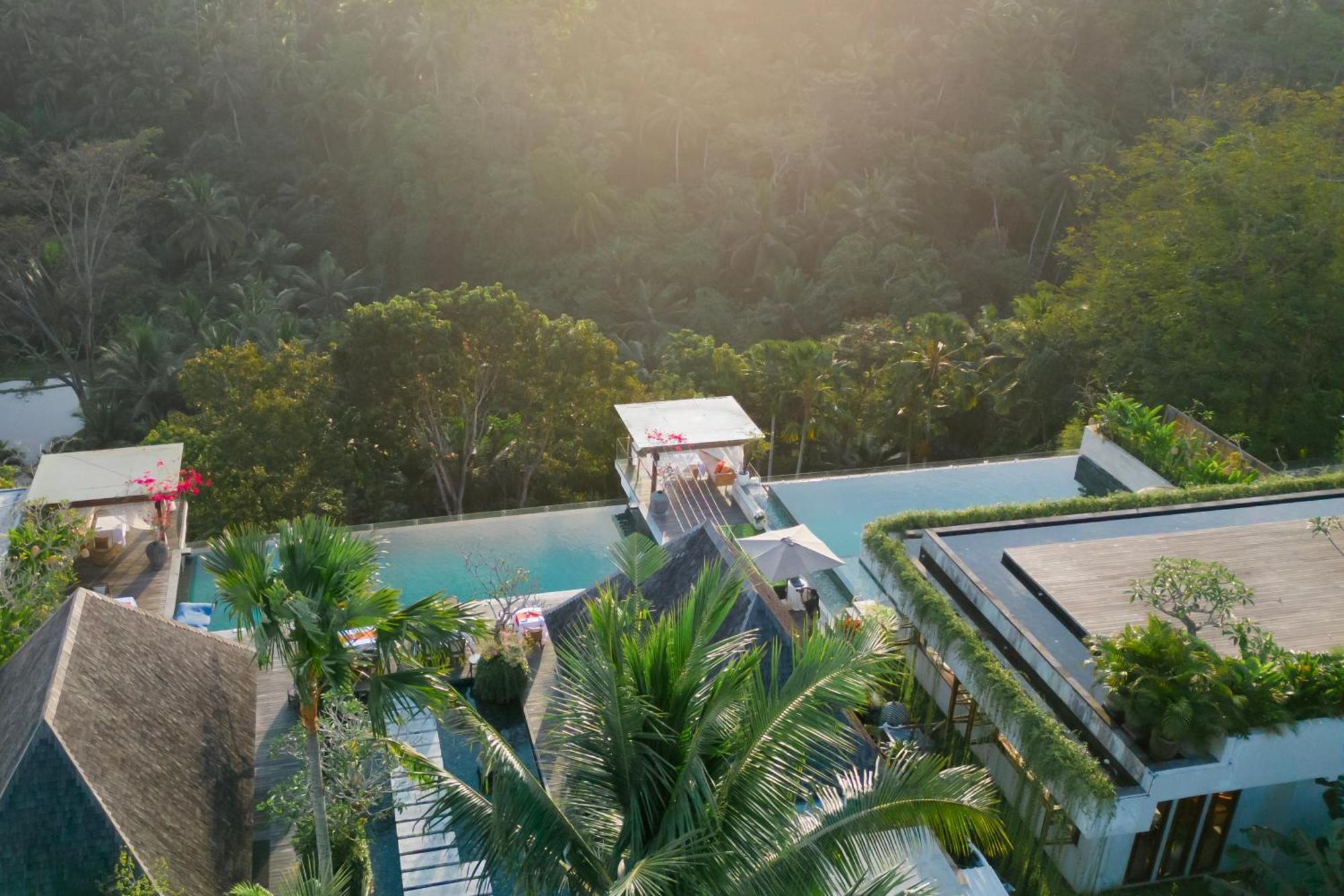 Goya Boutique Resort Ubud Exterior foto The resort's main pool