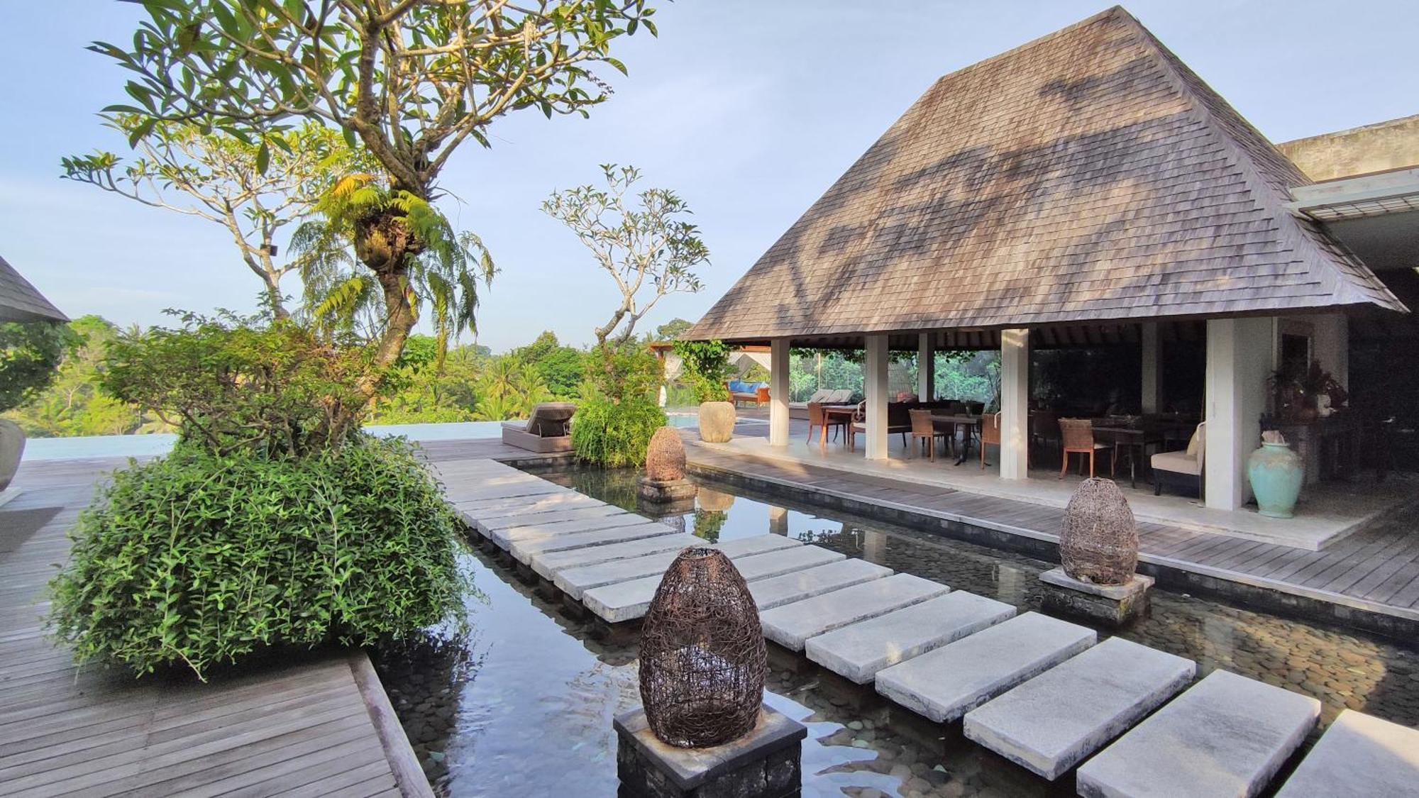 Goya Boutique Resort Ubud Exterior foto The resort's main restaurant