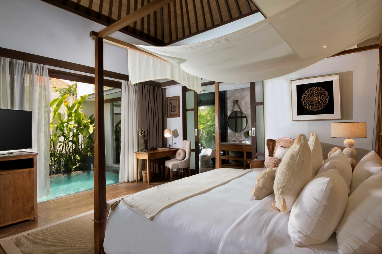 Goya Boutique Resort Ubud Exterior foto A bedroom at the resort